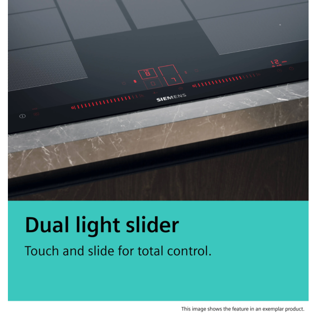Siemens EX875LYV1E Iq700 Induction Hob 80 Cm Surface Mount With Frame