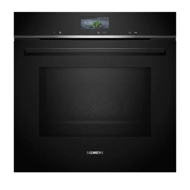 Siemens HM776G1B1B Black with stee Multifunction, 19 functions, TFT touchDisplay Plus, softMove, var