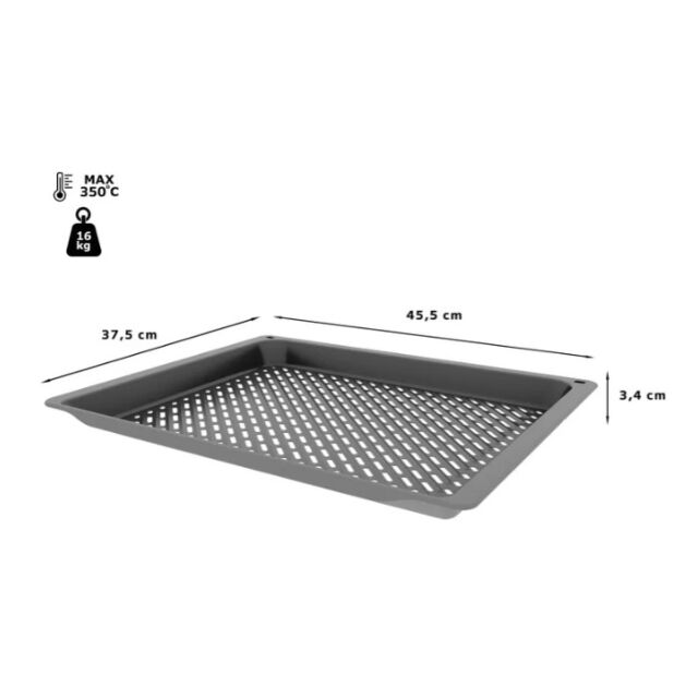 Siemens HZ629070 Air Fryer + Grill tray In Anthracite. Required for Air Fry Function, for iQ700 Oven