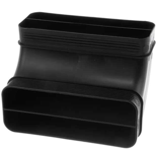 Siemens HZ9VDSB2 Flat channel 90º vertical bend (large Radius), suitable for worktop depth minimum 7