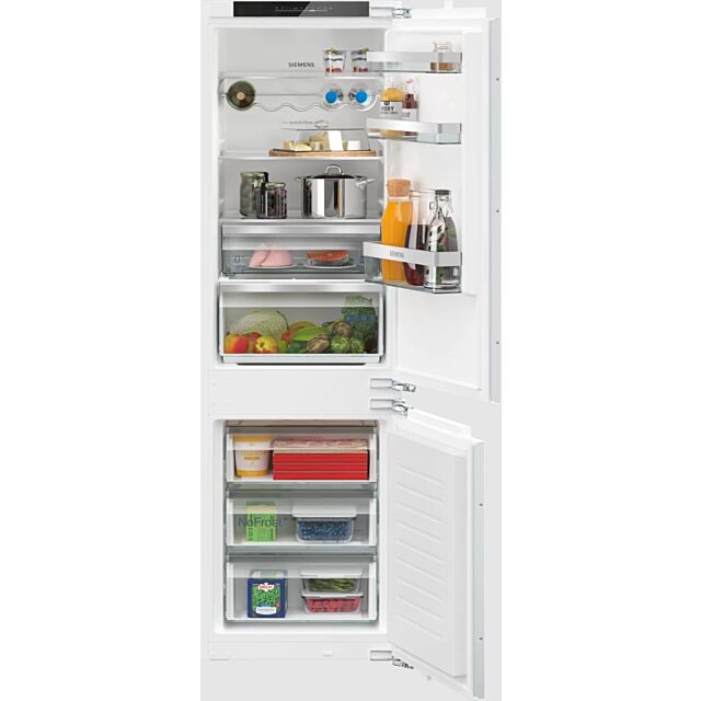 Siemens KI86NHFE0 1772H 541W 548D Nofrost Bott Freezer, Led Light, Xxl Freshbox Drawer, Hyperfresh C