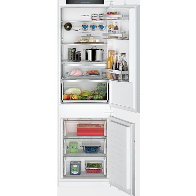 Siemens KI86NVSE0G Integrated 1772H 541W 548D Nofrost Bottom Freezer, Led Light, Xxl Freshbox Drawer