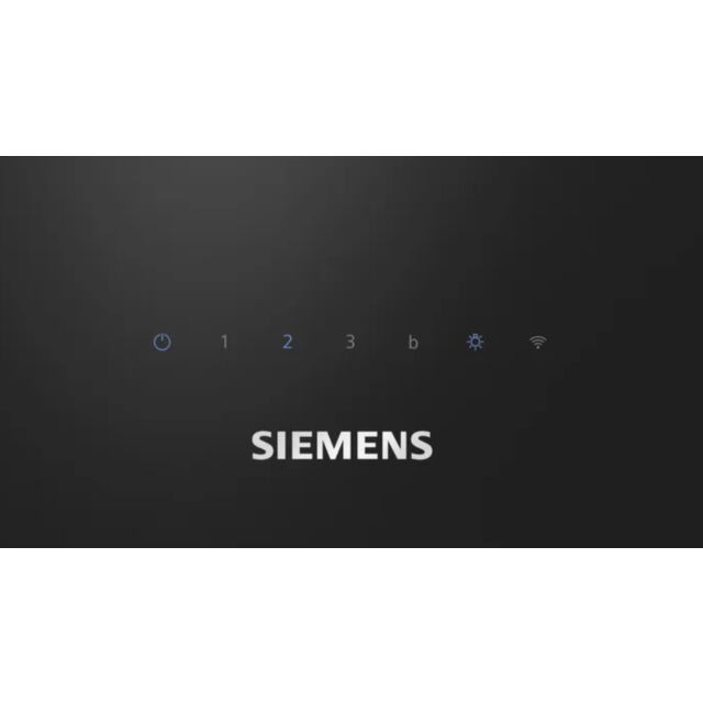 Siemens LC67KFN60B 60cm, Angled Glass Wall Hood, Smart Hood Automatic, Touch Control, LED Lights. Op
