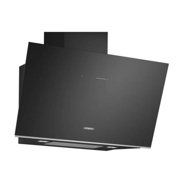 Siemens LC91KLT60B 90cm, Angled Glass Wall Hood, PerfectAir Sensor, Touch Control, LED Lights. Optio
