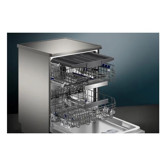 Siemens SN25EI13CE Stainless steel autoOpen dry, 8 programmes, flexComfort baskets, varioDrawer, gla