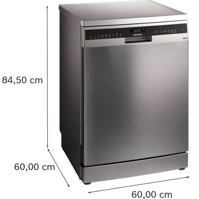 Siemens SN25EI13CE Stainless steel autoOpen dry, 8 programmes, flexComfort baskets, varioDrawer, gla