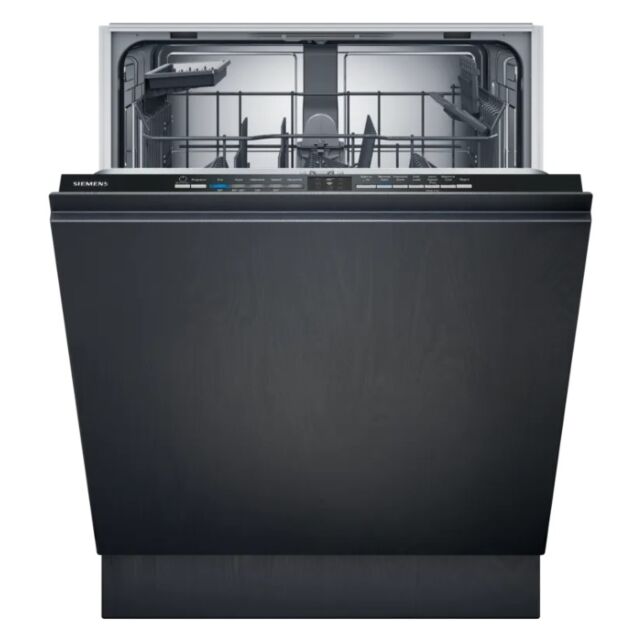 Siemens SN61HX02TG Black - toggle 5 programmes, vario baskets, 5 options, infoLight, 46dB, 9L, 13 pl