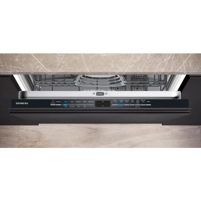 Siemens SN61HX02TG Black - toggle 5 programmes, vario baskets, 5 options, infoLight, 46dB, 9L, 13 pl