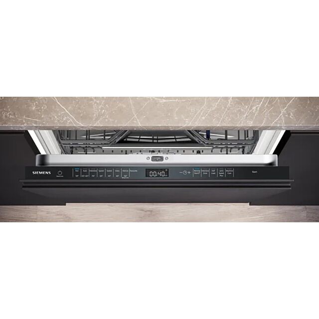Siemens SN85EX07CG Black touch con autoOpen Dry, 8 programmes, flexComfort baskets, varioDrawer, Blu