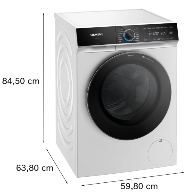 Siemens WG66B2A1GB Capacity 11kg, 1600rpm, intelligent dosing, Detergent scan, powerSpeed 59, stainR