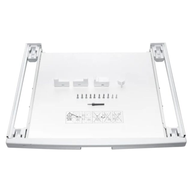 Siemens WZ20400 White Stacking kit with pullout shelf
(for WT45M232GB, WT45N202GB)