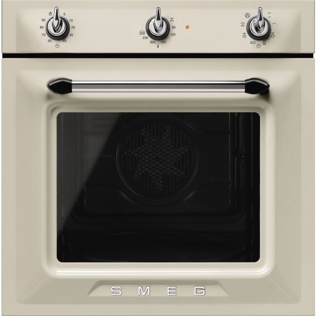 Smeg SF6905P1 Cream Built-In Single Oven