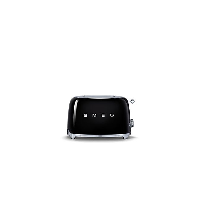 Smeg TSF01BLUK Black 2 Slice Toaster
