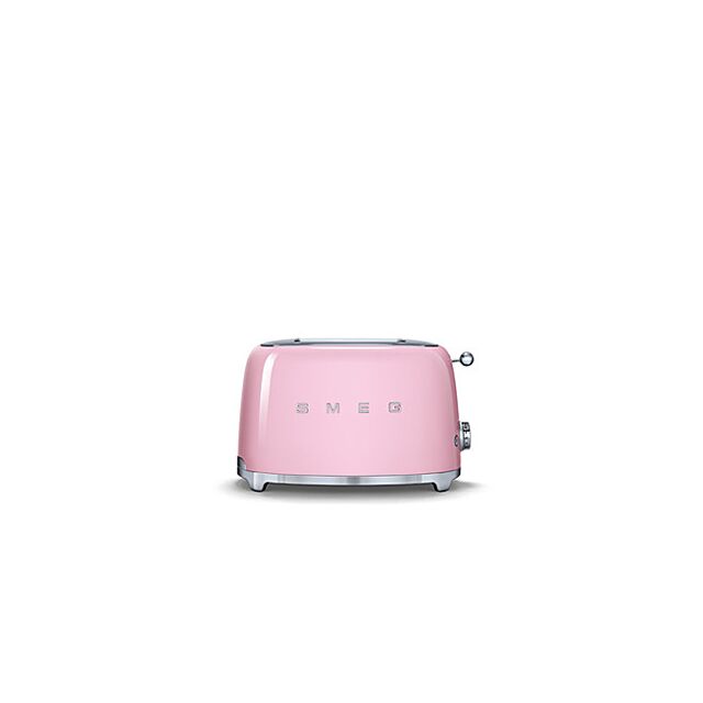 Smeg TSF01PKUK Pink 2 Slice Toaster