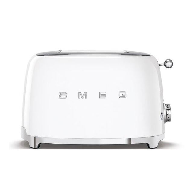 Smeg TSF01WHUK White 2 Slice Toaster