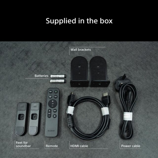 Sony HTA7100.CEK BRAVIA Theatre Bar 7 Dolby Atmos Soundbar - Black