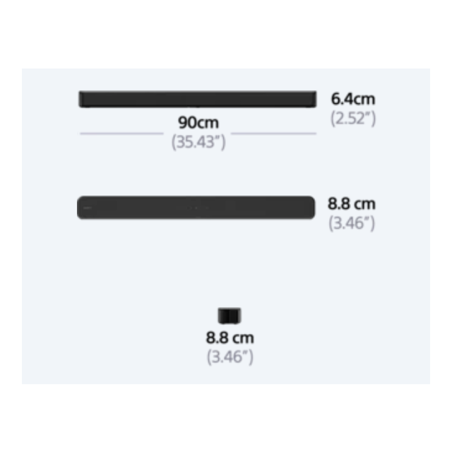 Sony HTSF150CEK 2.0Ch Soundbar