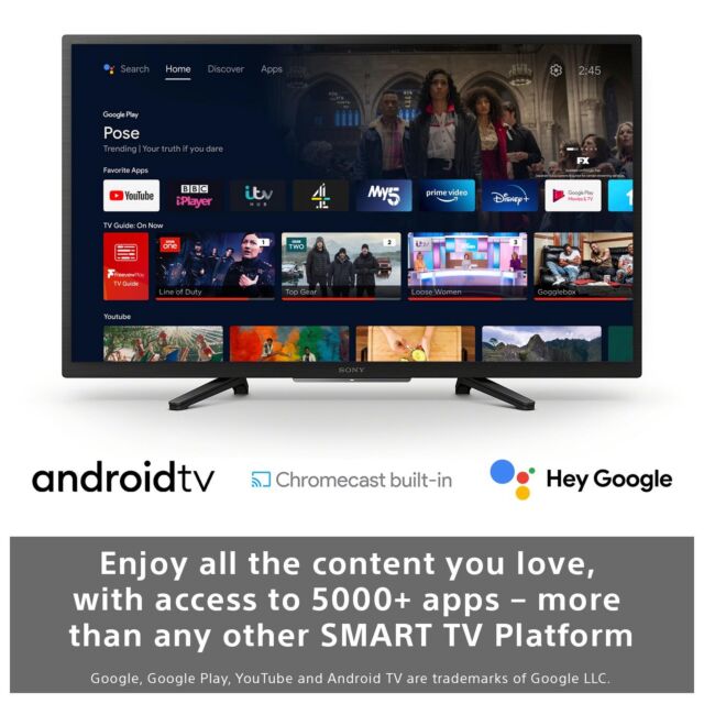 Sony KD32W800P1U 32inch HD Ready HDR TV