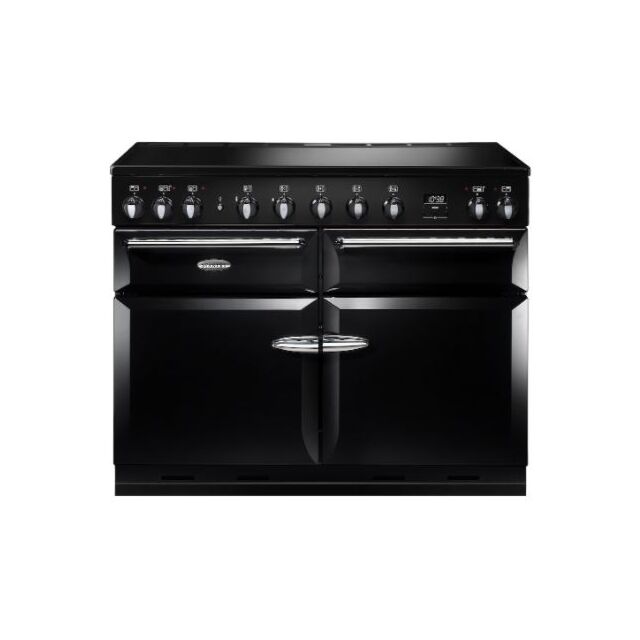 Stanley SUP110EIBLK Black Supreme Deluxe 110 Electric Range Cooker With Induction Hob