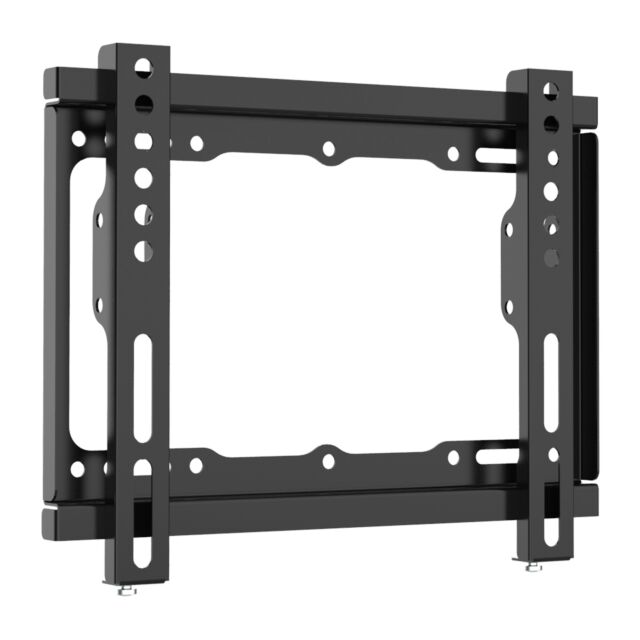TTAP TTD202F Black Fixed, 25mm From wall, Max Weight 20Kg, Up to 43inch