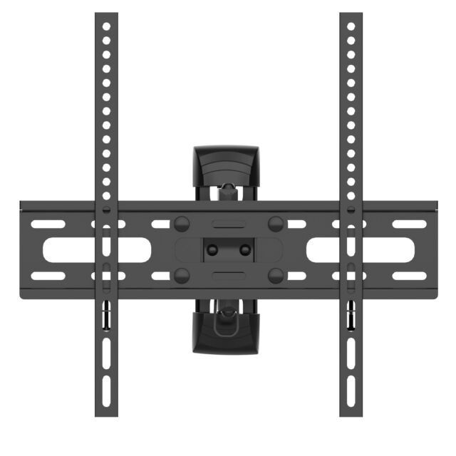 TTAP TTD404DA2 Black Double Arm, Tilt 12°, Swivels 45°, Extends 368mm, Wgt 25Kg, Up to 55inch