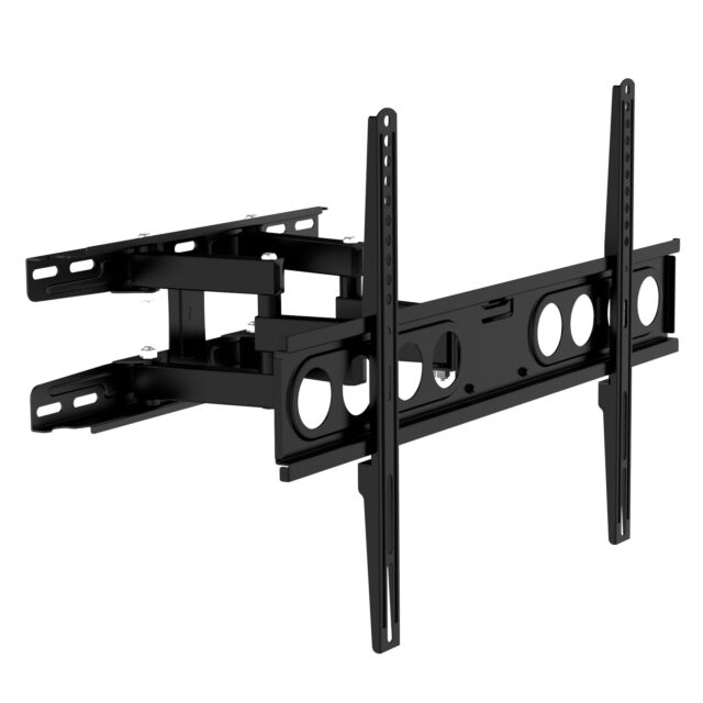 TTAP TTD604DA3 Black Double Arm, Tilt -5 - +15°, Swivels 90°, Ext 340mm, Wgt 35Kg, Up to 70inch