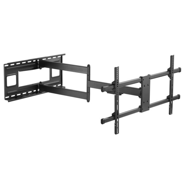 TTAP TTD604DA4 Black Double Arm, Tilt -5 - +15°, Swivels 90°, Ext 1015mm, Wgt 50Kg, Up to 80inch