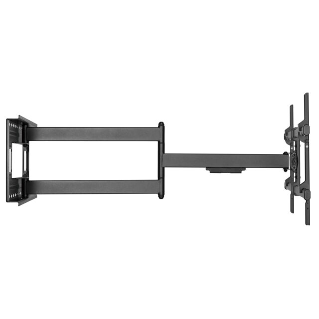 TTAP TTD604DA4 Black Double Arm, Tilt -5 - +15°, Swivels 90°, Ext 1015mm, Wgt 50Kg, Up to 80inch