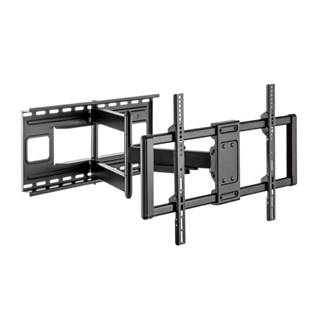 TTAP TTD604DA5 HEAVY DUTY, Double Arm, Tilt -15 - +5°, Swivels 90°, Extends 723mm, Wgt
80Kg, Up to 8