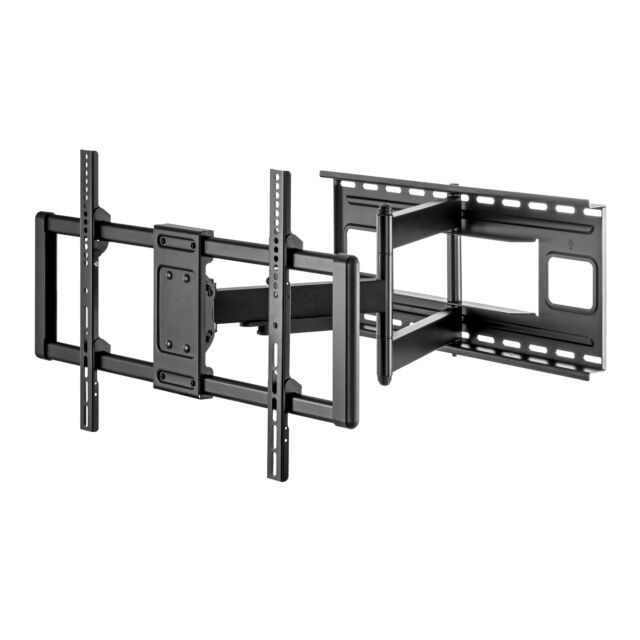 TTAP TTD604DA5 HEAVY DUTY, Double Arm, Tilt -15 - +5°, Swivels 90°, Extends 723mm, Wgt
80Kg, Up to 8