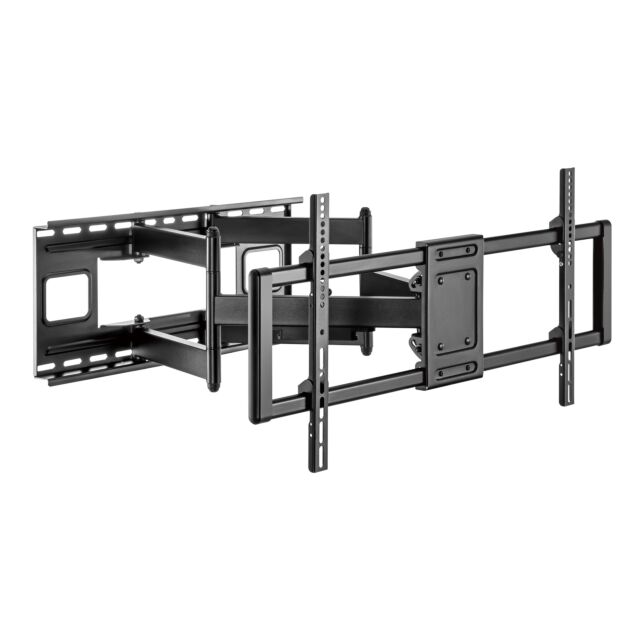 TTAP TTD804DA HEAVY DUTY, Double Arm, Tilt -15 - +5°, Swivels 90°, Extends 703mm, Wgt
120Kg, Up to 1