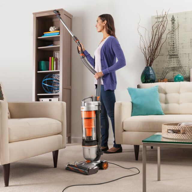 Vax U85-AS-BE Upright Corded Bagless Vacuum - Orange/Grey