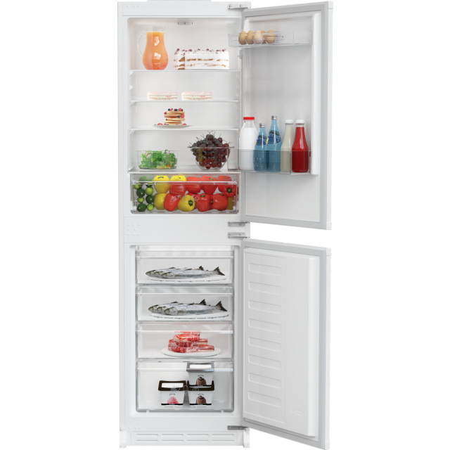 Zenith (Beko Plc) ZICSD455 H177.5 W54 D54.5 50/50 Manual Integrated Fridge Freezer
