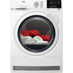 AEG T6DBG821N White Condenser Dryer | 8Kg