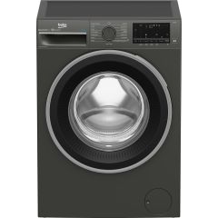 Beko B3W5941IG Graphite A Rated 9kg, 1400rpm Washing Machine, 15 programmes including Quick and Supe