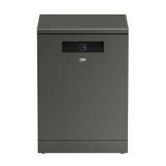 Beko BDEN38640FG Graphite C energy rating full size dishwasher, 15 place settings capacity, HygieneI