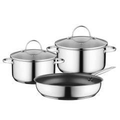 Bosch HEZ9SE030 Set Of Pots + Pan For Induction Hob