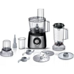 Bosch MCM3501MGB Food Processor - Black + Stainless Steel