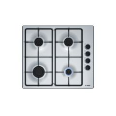 Bosch PBP6B5B60 B/Steel Classixx Built-In Gas Hob 