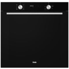Creda C80BISMFBL Black Built-In Single Oven 80 L
