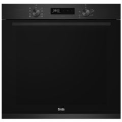 Creda C80BISMFBX Black Inox Built-In Single Oven