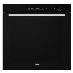 Creda C80BISMFTCBL Black Built-In Single Oven 80 Litres