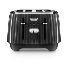 Delonghi CTD4003.BK Black Ballerina 4 Slice Toaster Black