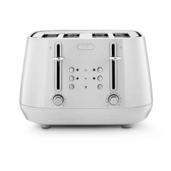 Delonghi CTY4003.W Eclettica 4 slice toaster White