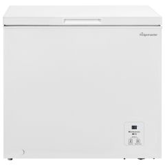 Fridgemaster MCF198E E Energy Chest Freezer In White H85.3 W89.1 D55.7 - 198L