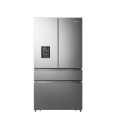 Hisense RF749N4SWSE 91.4Cm American Style Fridge Freezer (Non Plumbed) - Stainless Steel