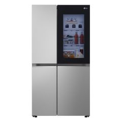 LG GSVV80PYLL H179 W91.3 D73.5 Frost Free American Fridge Freezer - Prime Silver