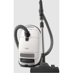 Miele C3ALLERGY Bagged Cylinder Vacuum Cleaner - Lotus White