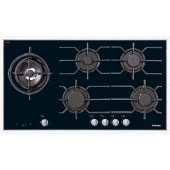 Miele KM3054-1 Black Gas hob with electronic functions for maximum safety, single-handed operation v