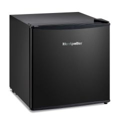 Montpellier MTTR43K Black H495 W472 D450 L43, 3 Compartments, Table Top Fridge With Icebox